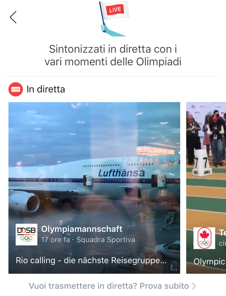 in diretta rio 2016
